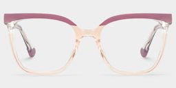 Tawana Purple Cat eye Glasses0