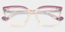 Tawana Purple Cat eye Glasses1