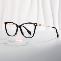 Westley Black Butterfly Glasses0