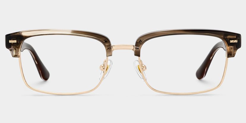 Eden Brown Browline Glasses