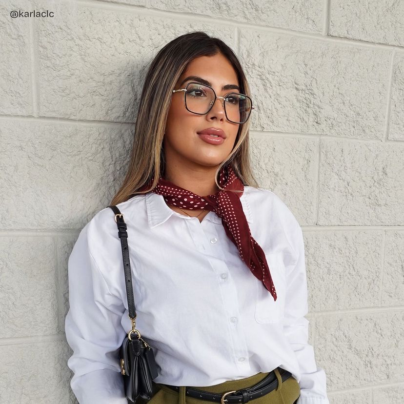 Sophie Green Geometric Glasses