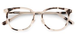 Caden Tortoise Round Glasses5