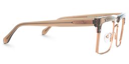 Kiana Beige Square Glasses2