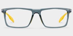 Active Blue Yellow Rectangle Glasses1