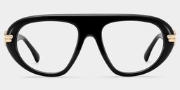Aveline Black Aviator Glasses1