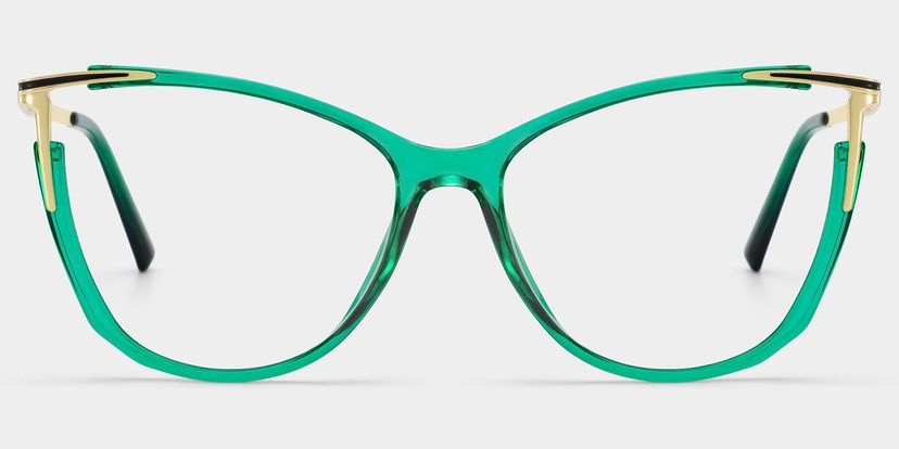 Yomary Green Cat eye Glasses