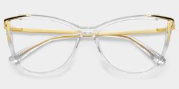 Yomary Clear Cat eye Glasses1