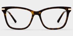 Eliot Tortoise Rectangle Glasses0