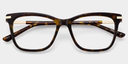 Eliot Tortoise Rectangle Glasses1