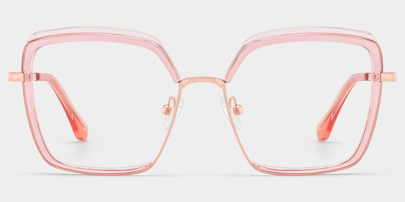 Cordaro Pink Square Glasses