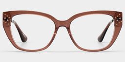 Alma Brown Butterfly Glasses1