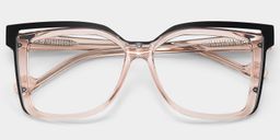 Twolla Beige Square Glasses2