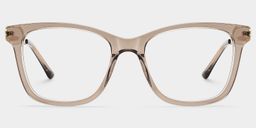 Vibert Brown Rectangle Glasses0