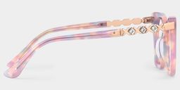 Darlyn Pink Cat eye Glasses4