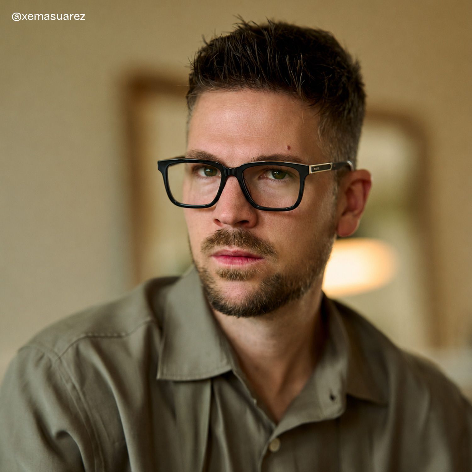 Thin Rectangle Glasses in Business Style | Zeelool5