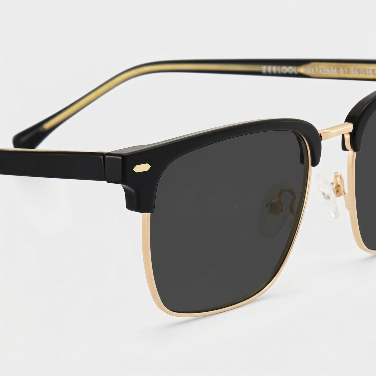 Braidsby Mixed Black Browline Frame Sunglasses | ZEELOOL4