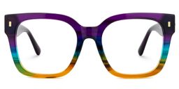 Scicluna Multicolor Square Glasses1