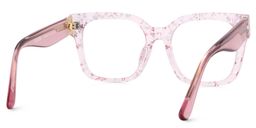 Scicluna Pink Square Glasses5