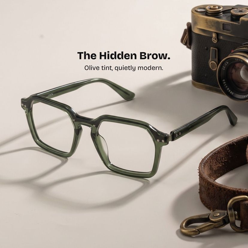 Brendan Green Geometric Glasses