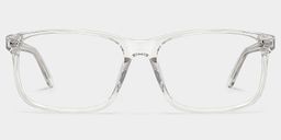 Connie Clear Rectangle Glasses1