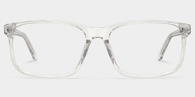 Connie Clear Rectangle Glasses