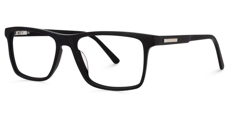 Daniel Black Rectangle Glasses