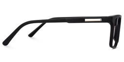 Daniel Black Rectangle Glasses4
