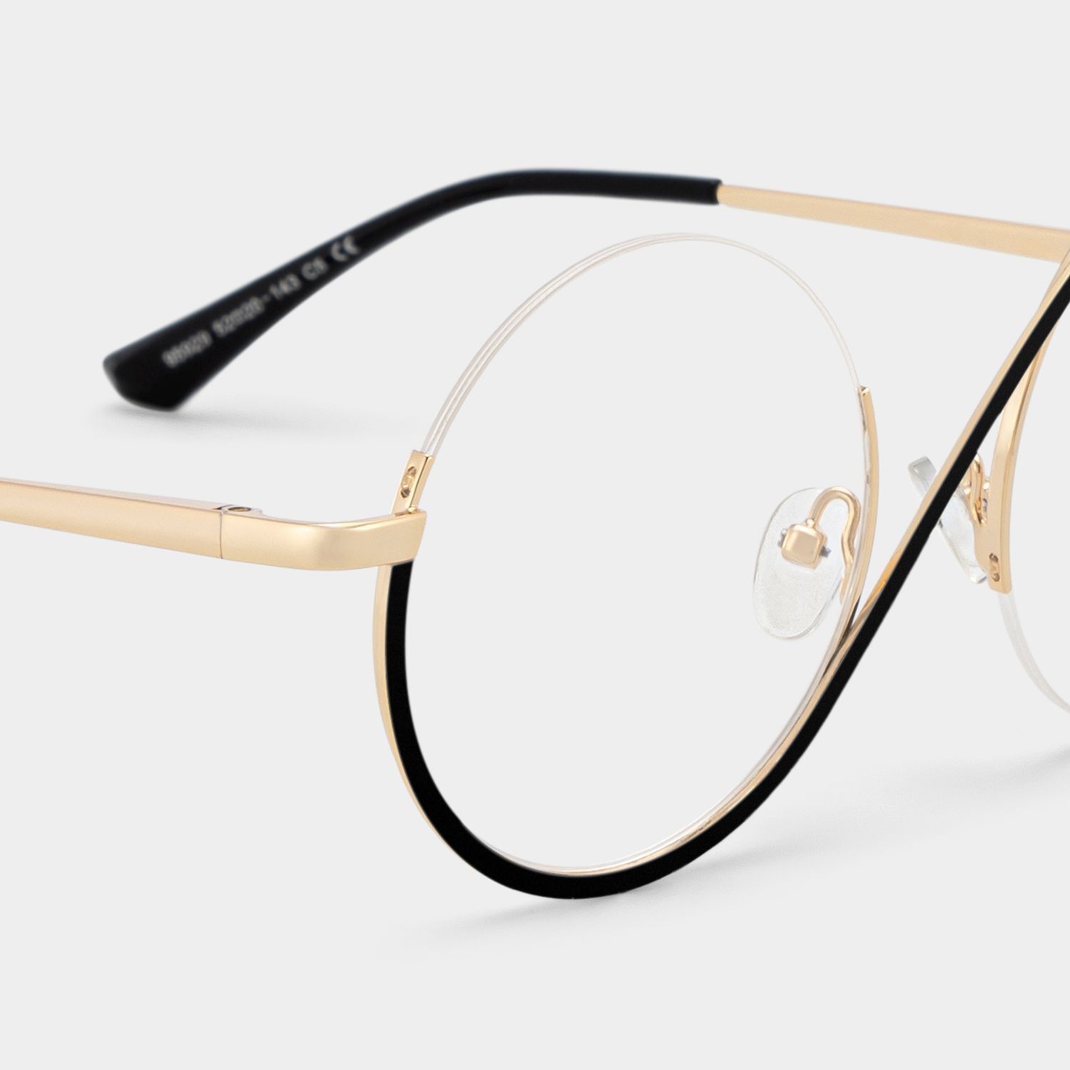 Witch Glasses - Flozif Round Black Frame Glasses | Zeelool6