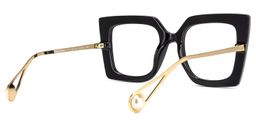 Qatar Black Square Glasses4