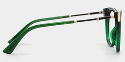 Dalton Dark-Green Cat eye Glasses4