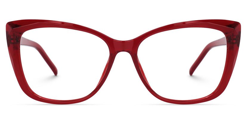 Farris Red Cat eye Glasses