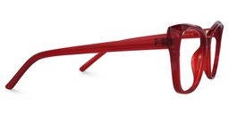 Farris Red Cat eye Glasses3