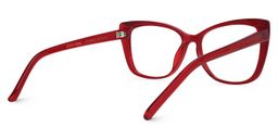 Farris Red Cat eye Glasses4