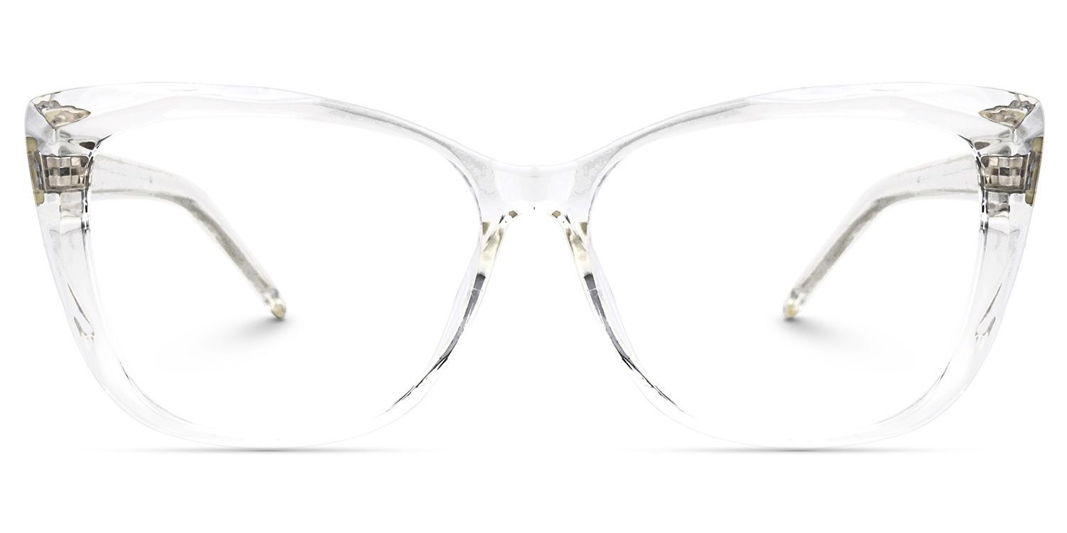 Farris Clear Classy Cat eye Frame Glasses | Zeelool0
