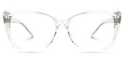 Farris Clear Cat eye Glasses0