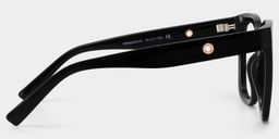 Ebony Black Square Glasses4