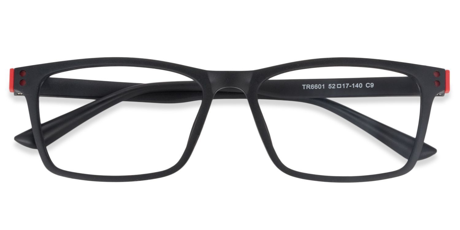 Cheche Rectangle Black Eyeglasses for Women and Men2