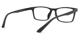 Cheche Black Rectangle Glasses6