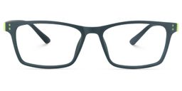 Cheche Dark-Green Rectangle Glasses2