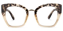 Denis Light-Tortoise Cat eye Glasses0