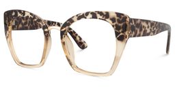Denis Light-Tortoise Cat eye Glasses1