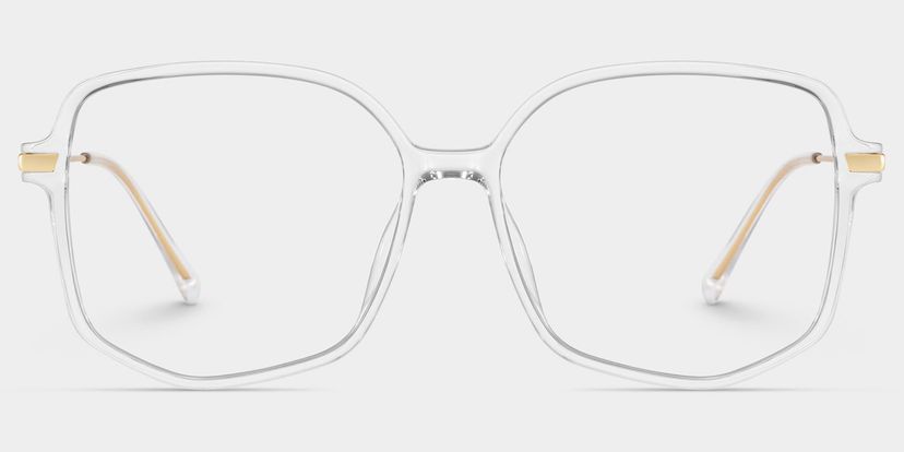 Payton Clear Geometric Glasses