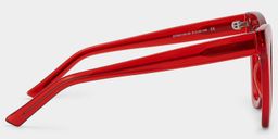 Yaser Red Cat eye Glasses4