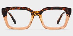 Grover Tortoise Rectangle Glasses0