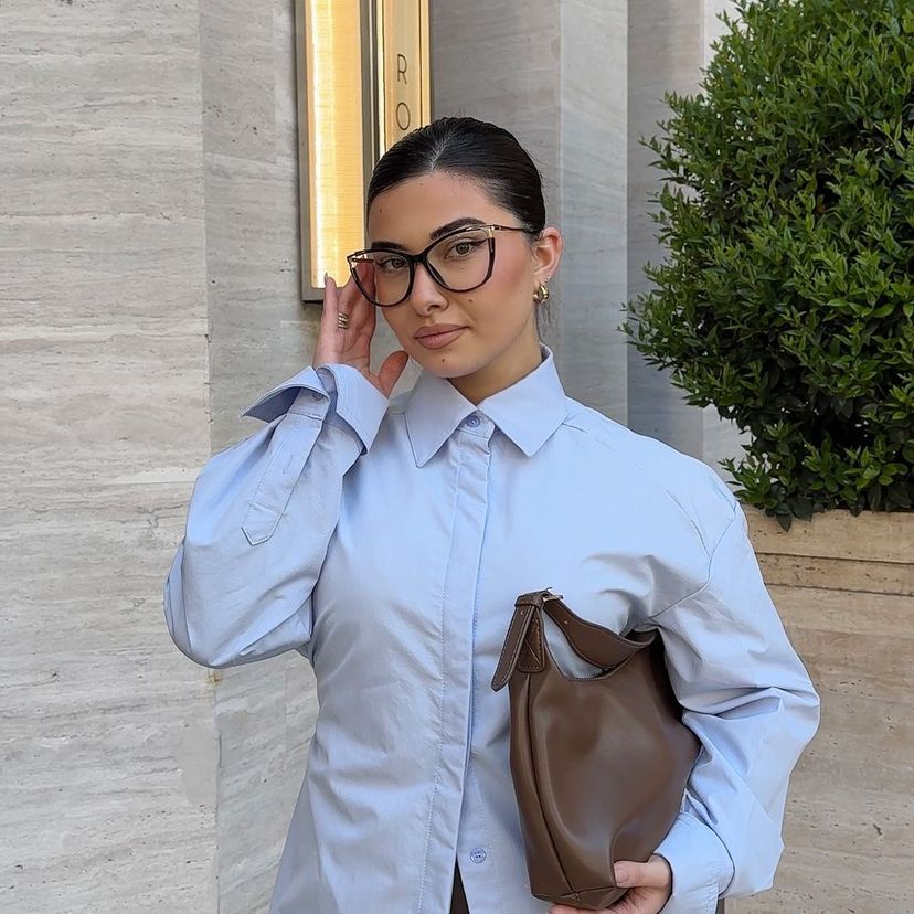 Yomary Black Cat eye Glasses