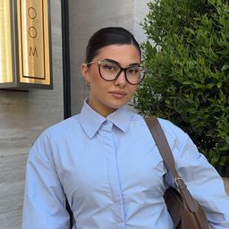 Yomary Black Cat eye Glasses6
