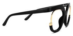 Darice Black Round Glasses3