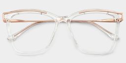 Krystle Clear Square Glasses4