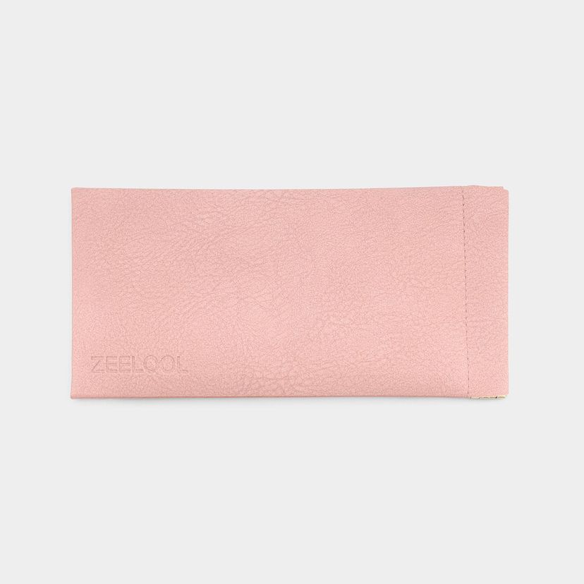 Pink Eyeglasses Bag