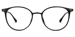 Judsy Black Round Glasses0